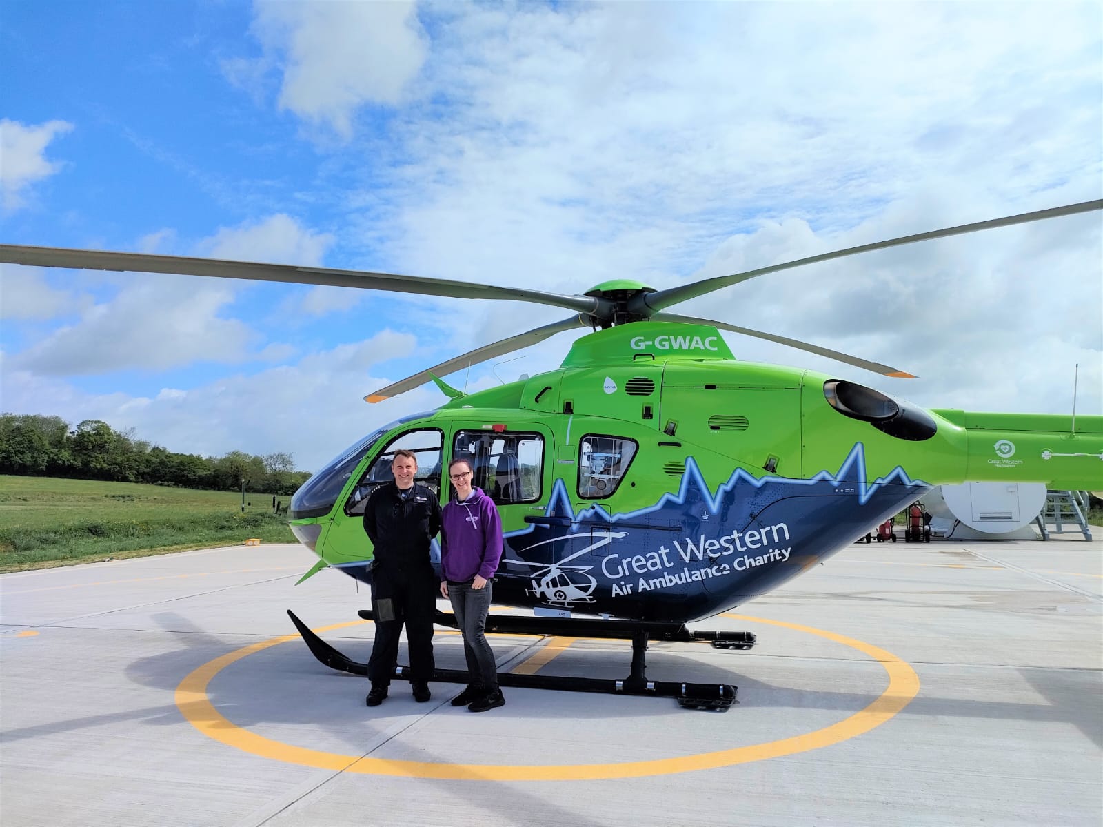 Paula at Great Western Air Ambulance